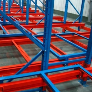 後推式貨架設備