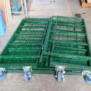 鋼材折疊倉儲籠