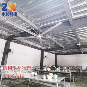 鋼構飯堂大吊扇